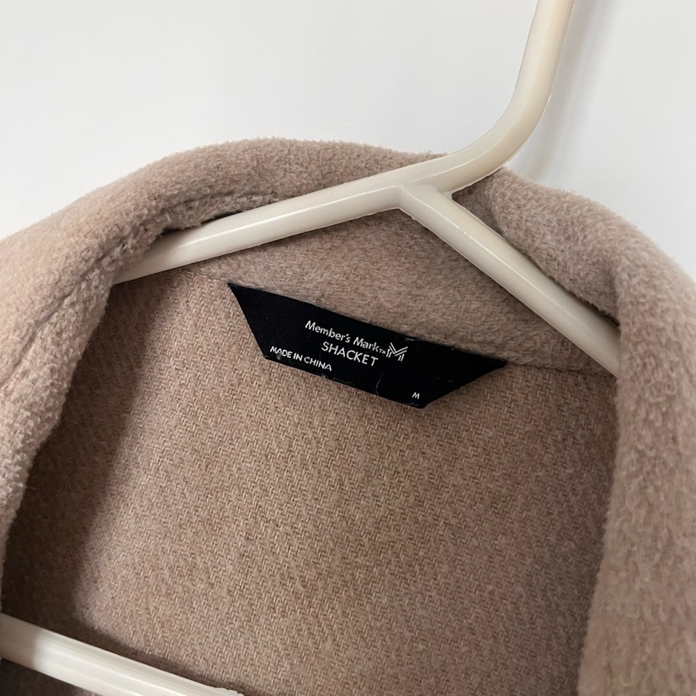 Tan Button-Up Jacket - Picture 2 of 3